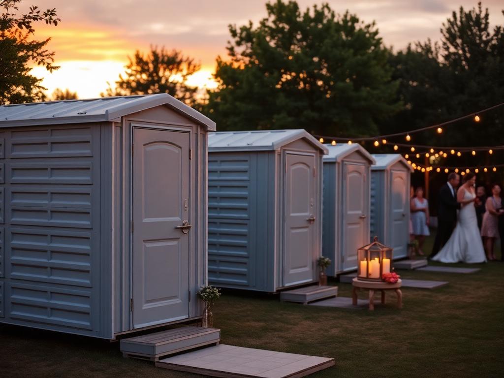 South Dakota Porta Potty partner crew delivering a portable restroom in South Dakota